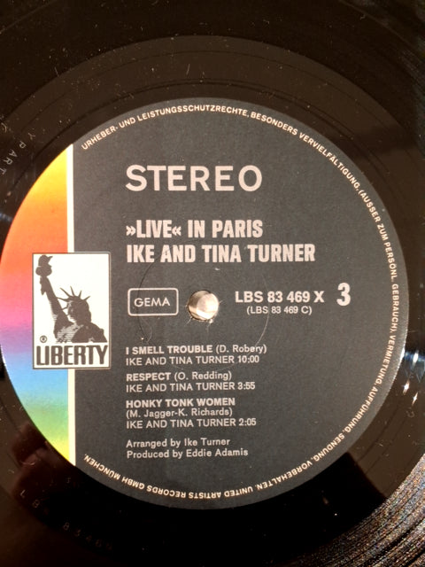 Ike & Tina Turner - Live in Paris